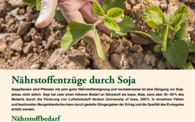 Nährstoffentzüge durch Soja