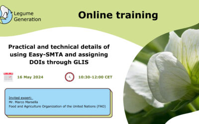 Legume Generation 2nd webinar: Practical and technical details of using Easy-SMTA