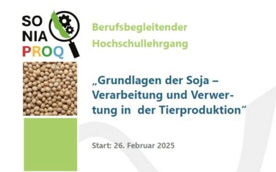 Course on soybean production and processing