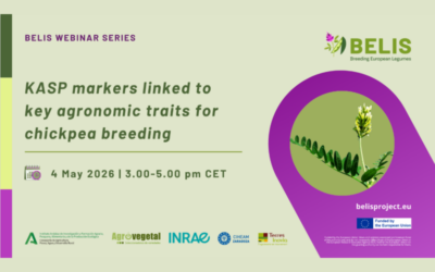 BELIS Webinar series “KASP markers linked to key agronomic traits for chickpea breeding”
