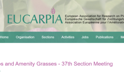 Fodder Crops and Amenity Grasses – 37th Section Meeting