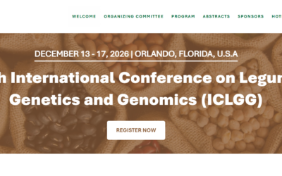 12th International Conference on Legume Genetics and Genomics (ICLGG)