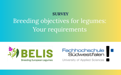 Breeding objectives for legumes: Your requirements