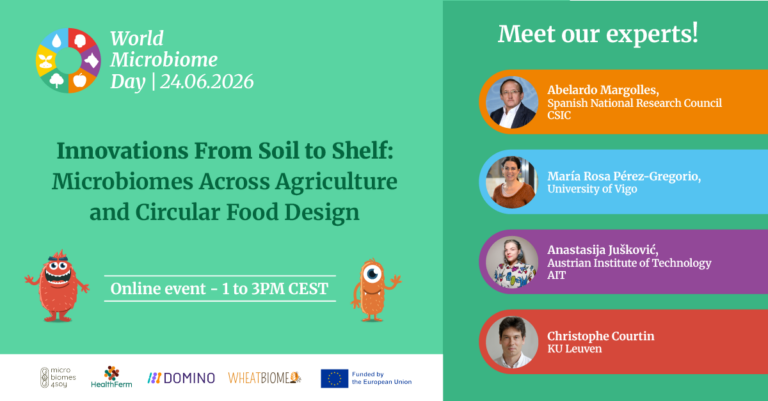 Webinar “Innovations from Soil to Shelf: Microbiomes Across Agriculture and Circular Food Design”